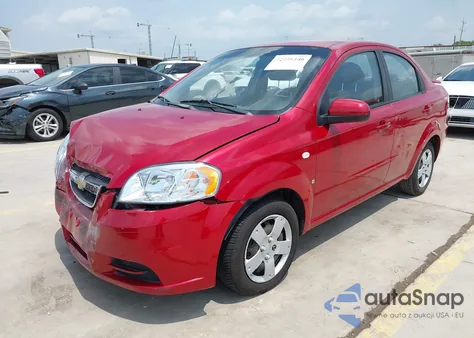 2007 Chevrolet Aveo Ls z USA, uszkodzony, nr VIN KL1TD56617B132166